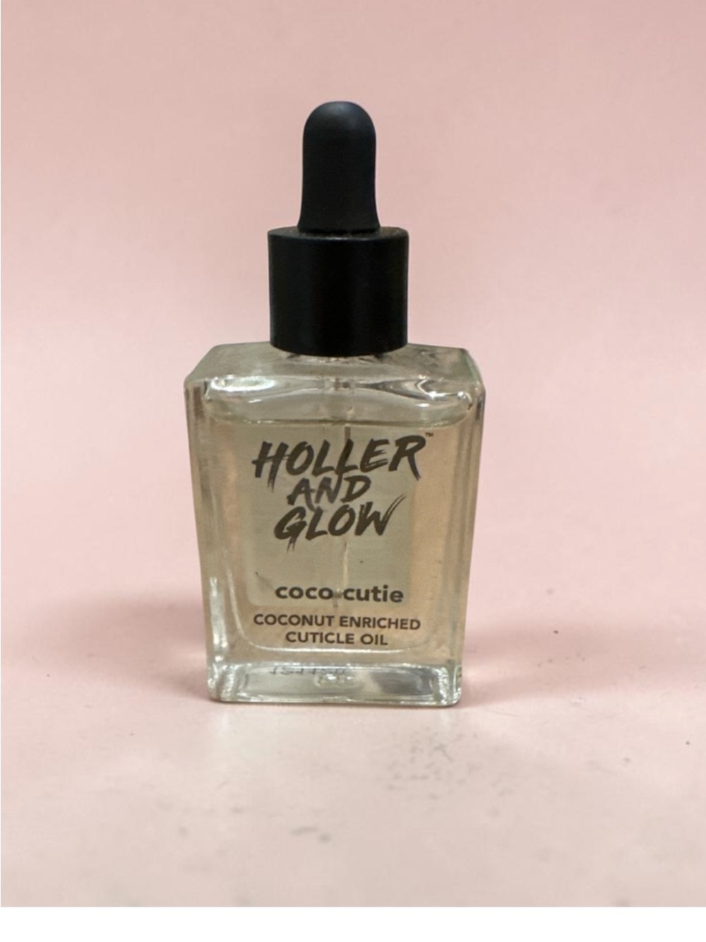 NEW Holler and Glow Coco Cutie Coconut Cuticle Nail Oil 0.5 oz